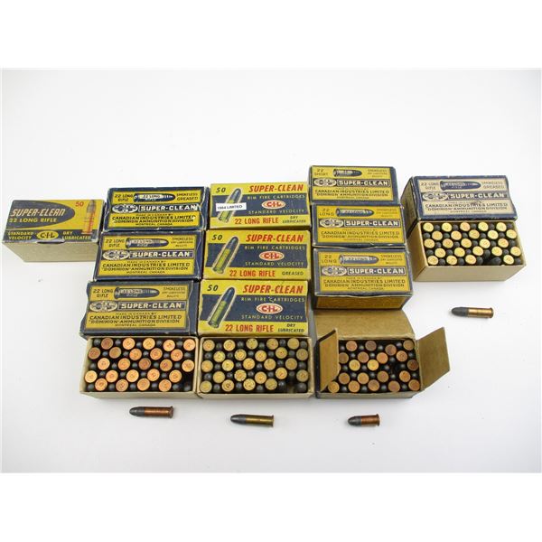 COLLECTIBLE ASSORTED CIL .22 AMMO