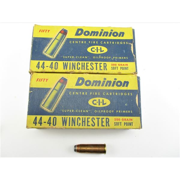 COLLECTIBLE CIL .44-40 WINCHESTER