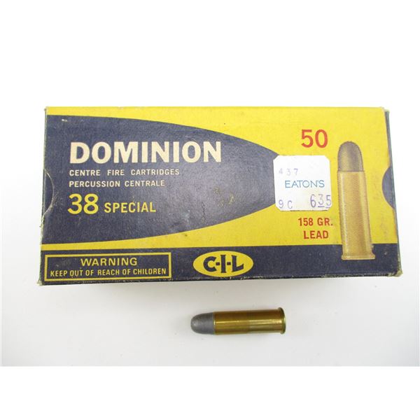 COLLECTIBLE CIL .38 SPECIAL DOMINION