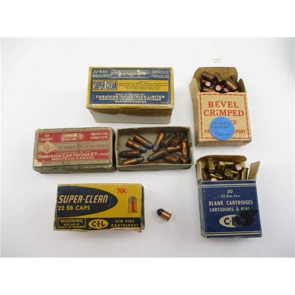COLLECTIBLE CIL .22 / BLANKS