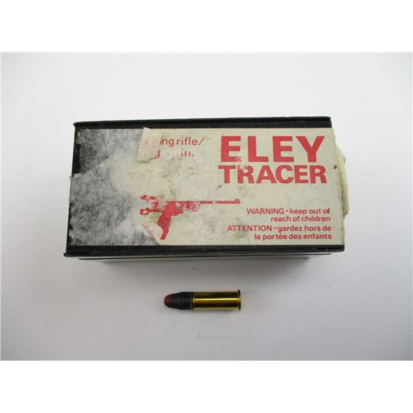 COLLECTIBLE ELEY .22 LR TRACERS LOT