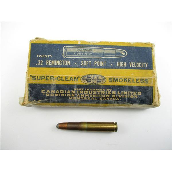 COLLECTIBLE CIL .32 REM AMMO