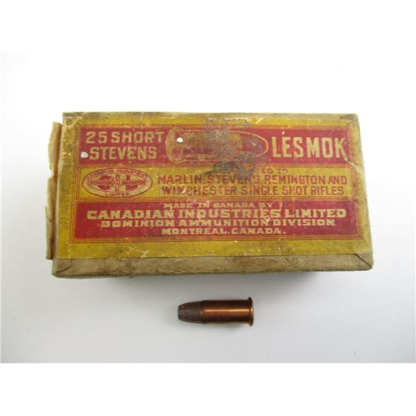 COLLECTIBLE CIL .25 STEVENS SHORT
