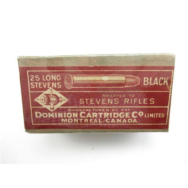 COLLECTIBLE DOMINION .25 LONG STEVENS