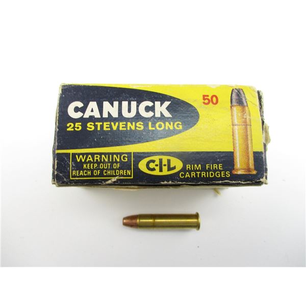 COLLECTIBLE CIL CANUCK .25 STEVENS LONG