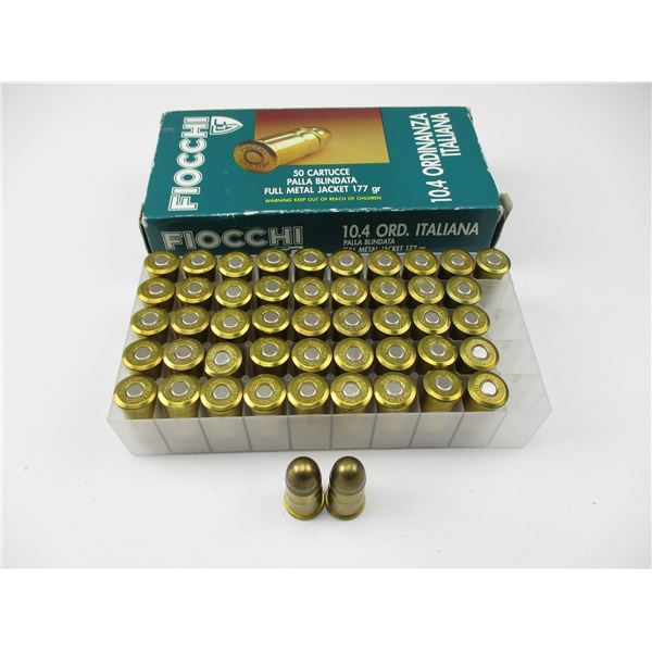 FIOCCHI 10.4 ORD. ITALIANA AMMO LOT
