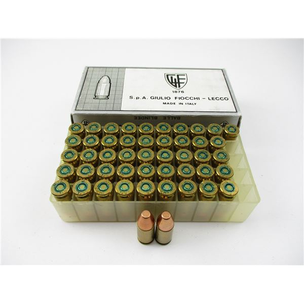 FIOCCHI 9MM GLISENTI AMMO LOT