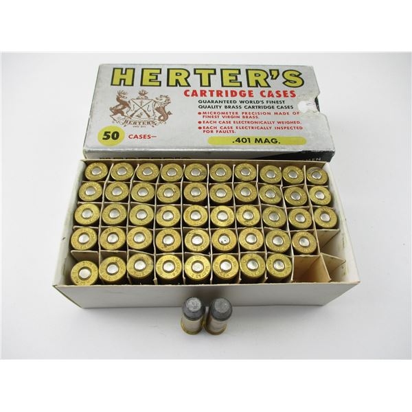 HERTER'S .401 MAG AMMO LOT