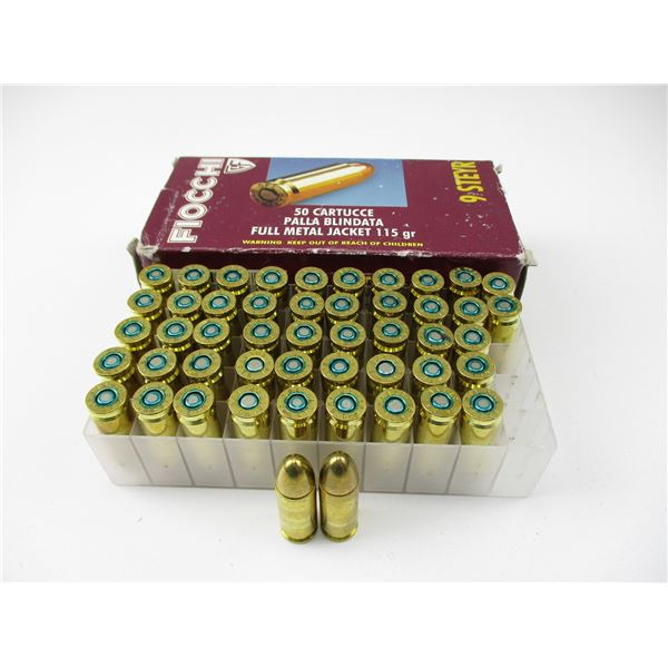 FIOCCHI 9MM STEYR AMMO LOT