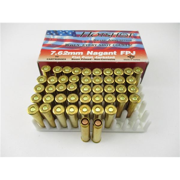 HOTSHOT .7.62MM NAGANT AMMO LOT