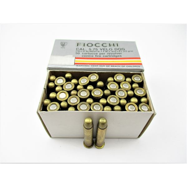 FIOCCHI 5.75 VELO DOG AMMO LOT