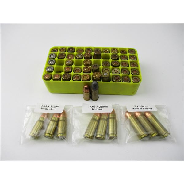 ASSORTED AMMO AND DUMMY LOT