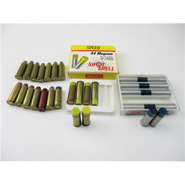 ASSORTED .44 MAG AMMO LOT