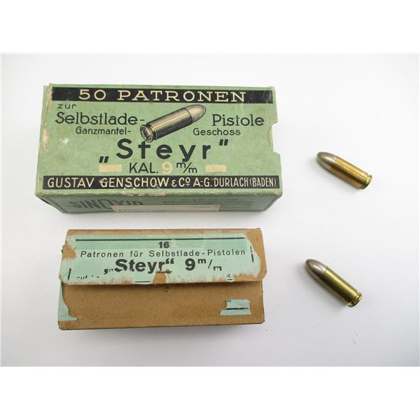 SINOXID STEYR 9MM AMMO LOT