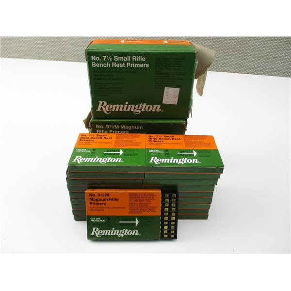 REMINGTON RIFLES PRIMERS LOT