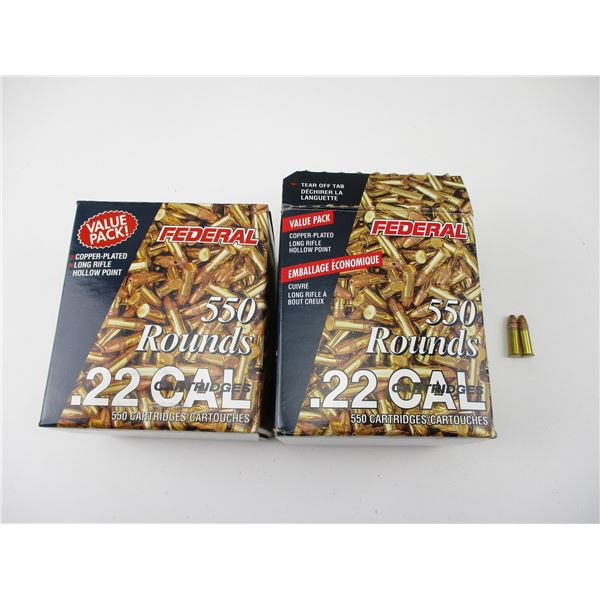 FEDERAL .22 LR AMMO LOT