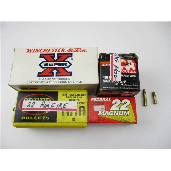 ASSORTED AMMO LOT