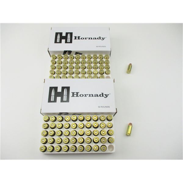 HORNADY .40 S. & W. AMMO LOT