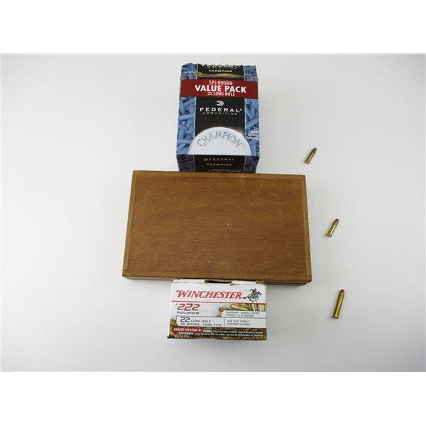 ASSORTED .22 AMMO LOT