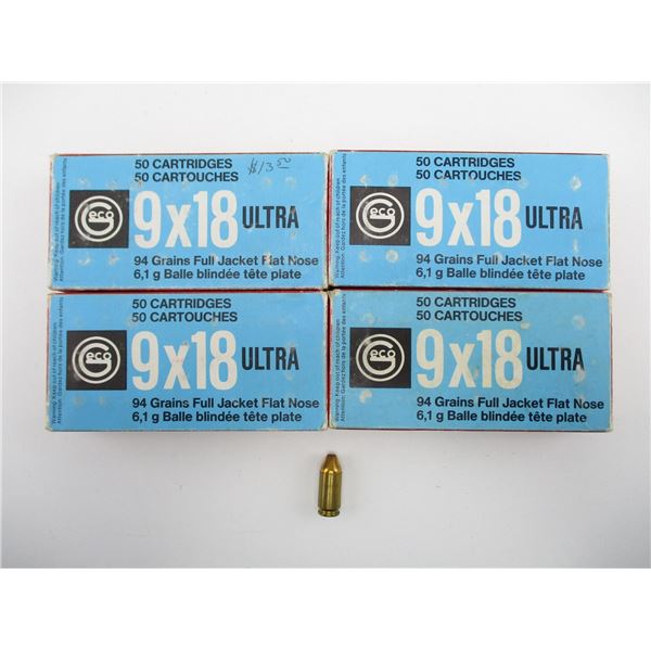 GECO 9X18 ULTRA AMMO
