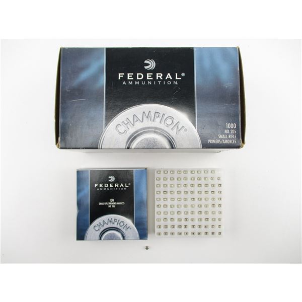 FEDERAL SMALL RIFLE PRIMERS
