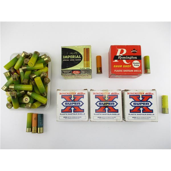 ASSORTED 20 GAUGE SHOTSHELLS