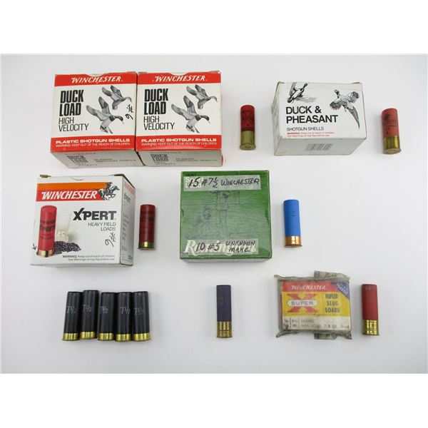 ASSORTED 12 GAUGE SHOTSHELLS LOT