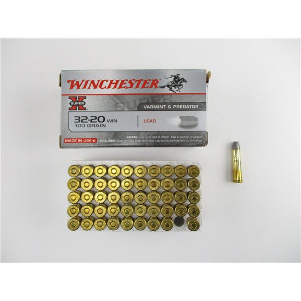 WINCHESTER .32-20 WIN AMMO