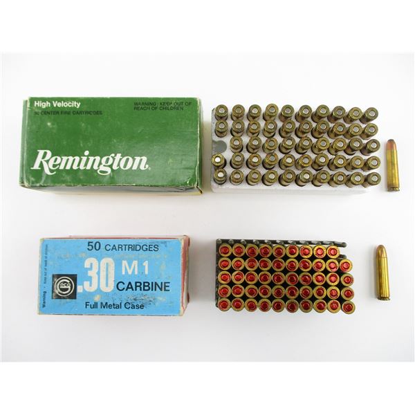 ASSORTED .30 CARBINE/M1 CARBINE AMMO