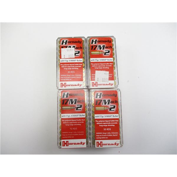HORNADY .17 MATCH 2 AMMO