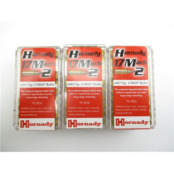 HORNADY .17 MATCH 2 AMMO