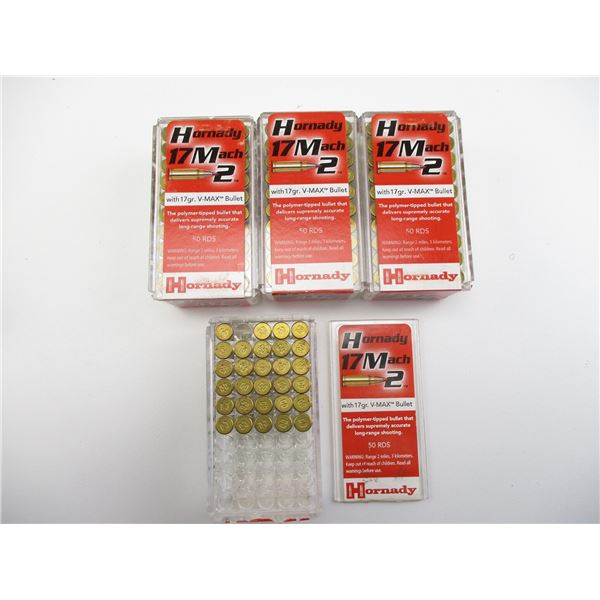 HORNADY .17 MATCH 2 AMMO
