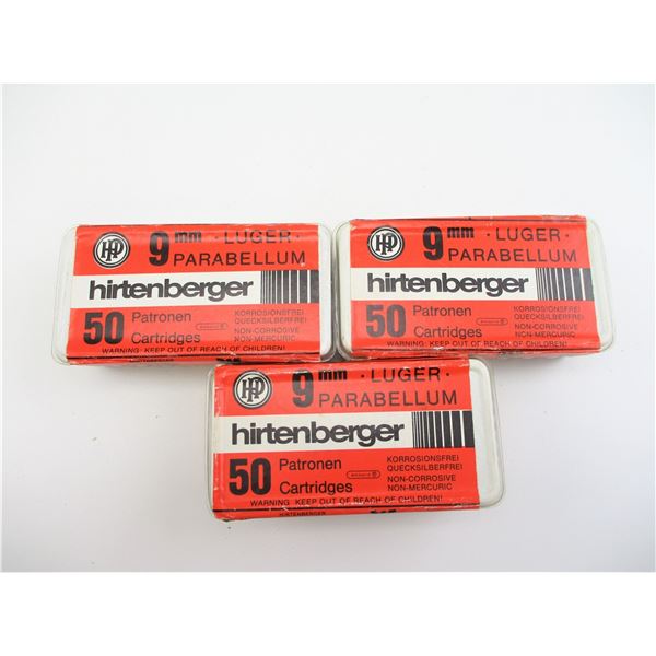 HIRTENBERGER 9MM LUGER AMMO