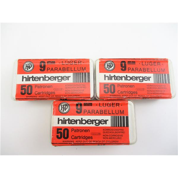 HIRTENBERGER 9MM LUGER AMMO