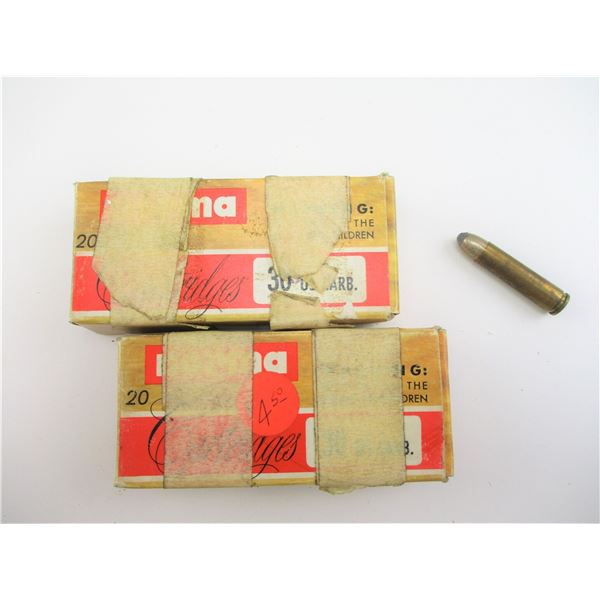 NORMA .30 US CARBINE AMMO