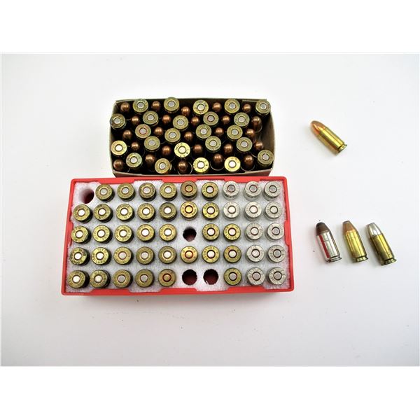 ASSORTED 9MM AMMO LOT