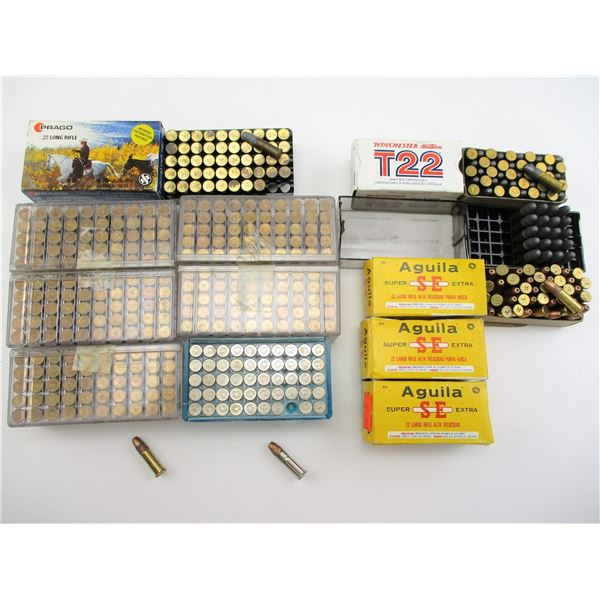ASSORTED .22 AMMO