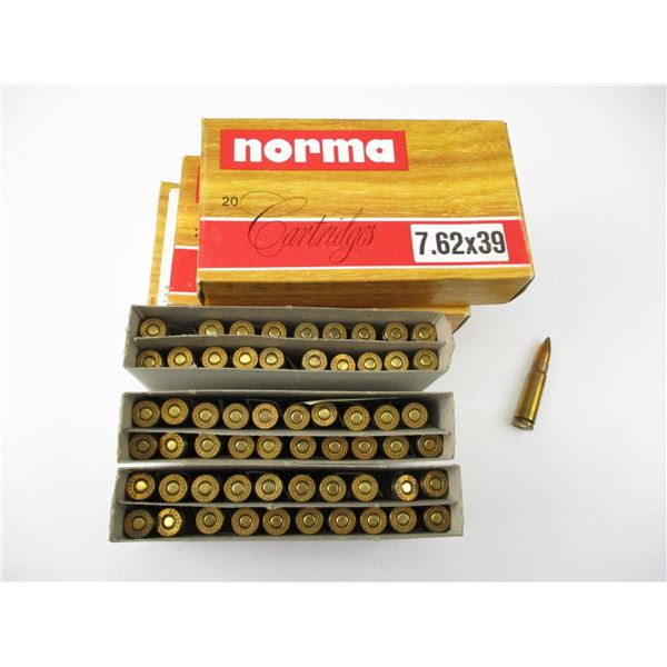 NORMA 7.62X39 AMMO