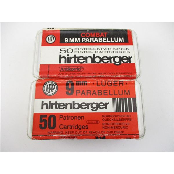 ASSORTED 9MM LUGER AMMO