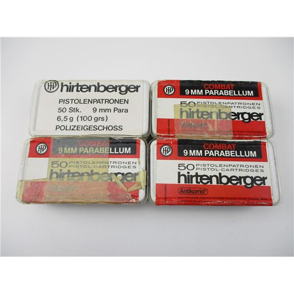 ASSORTED 9MM LUGER AMMO