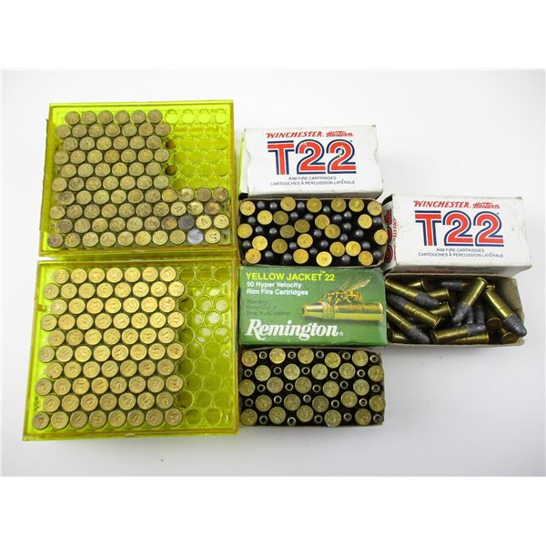 ASSORTED .22 AMMO LOT