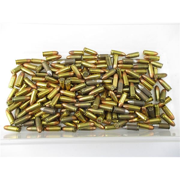 ASSORTED 9MM AMMO LOT