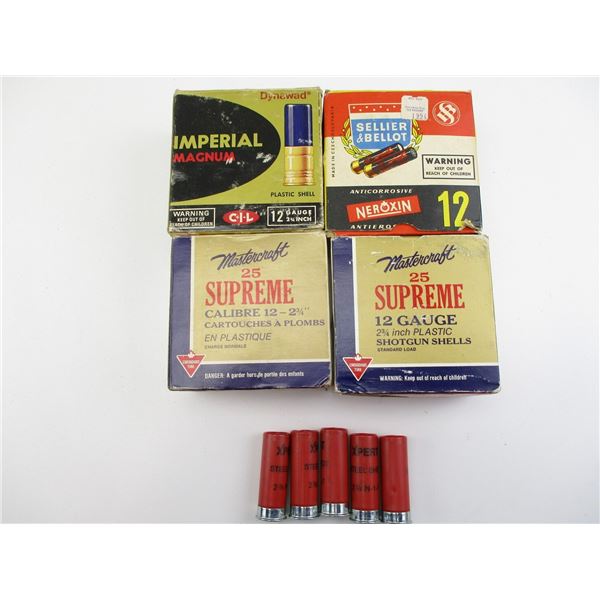 ASSORTED 12 GAUGE SHOTSHELLS LOT