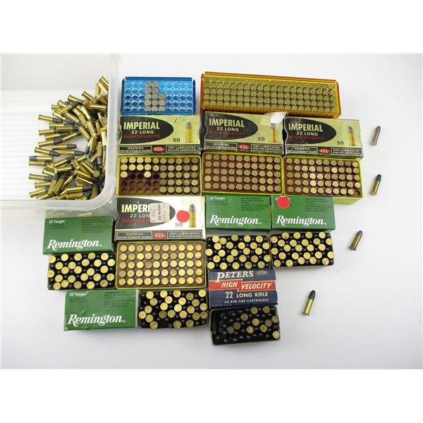 ASSORTED .22 AMMO