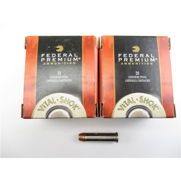 FEDERAL VITAL SHOK .357 MAGNUM