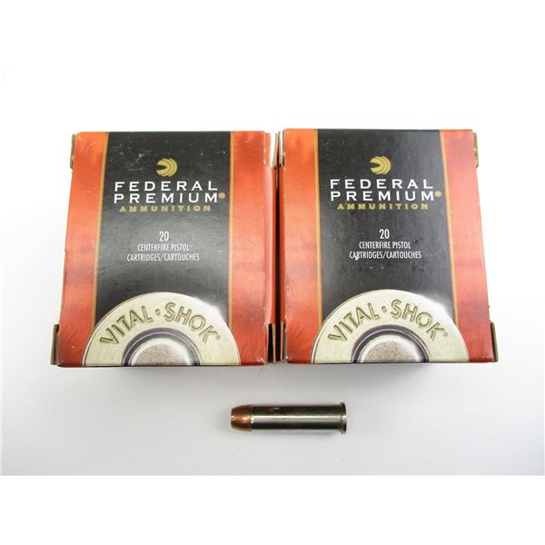 FEDERAL VITAL SHOK .357 MAGNUM