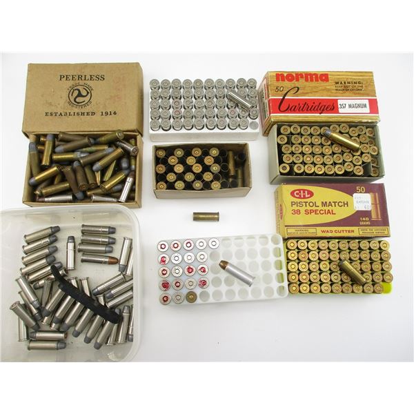 ASSORTED .38 SPECIAL / .357 MAG AMMO