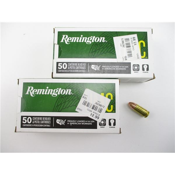 REMINGTON UMC 9MM LUGER FMJ