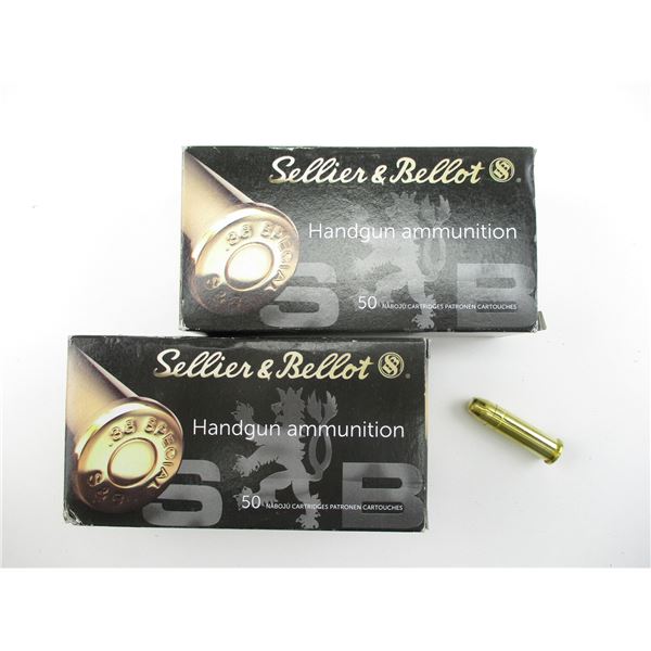SELLIER & BELLOT .38 SPECIAL