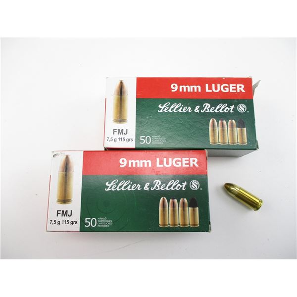 SELLIER & BELLOT 9MM LUGER